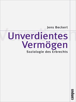 cover image of Unverdientes Vermögen